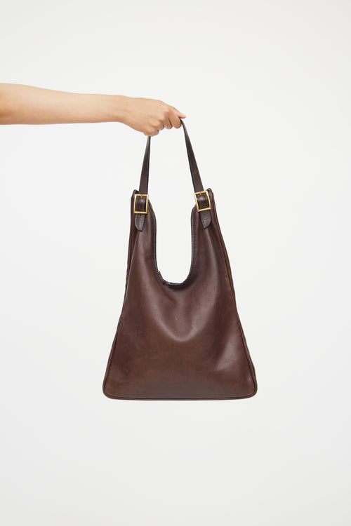 Hermès Brown Massai Shoulder Bag