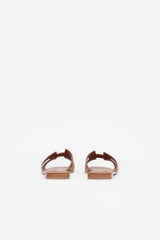 Hermès Box Leather Oran Sandal