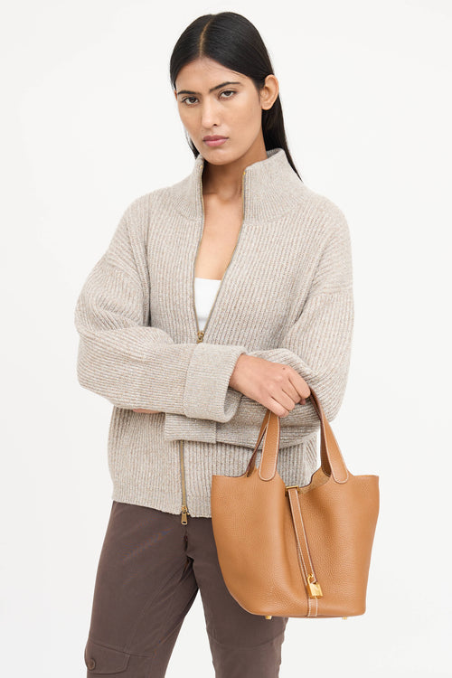 Hermès 2022 Picotin 22 Clemence  Bag