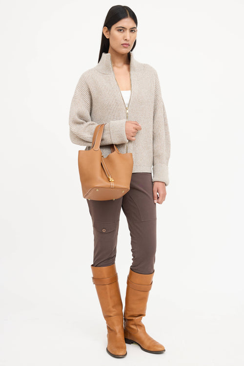 Hermès 2022 Picotin 22 Clemence  Bag