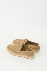 Hermès Brown Suede Trip Espadrille Loafer