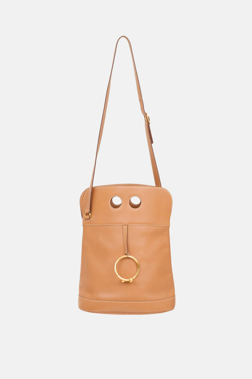 Hermès 1998 Courchevel Torque Crossbody Bag