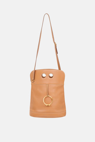 Hermès 1998 Courchevel Torque Crossbody Bag