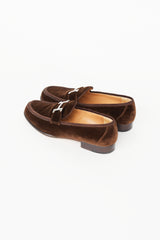 Hermès Brown Suede Paris Loafer