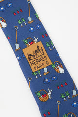 Hermès Silk Garden Tie