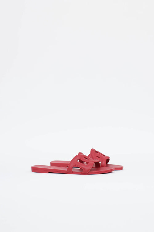 Hermès Rubber Aloha Sandal