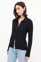 Hermès Cable Stitch Shirt Cardigan