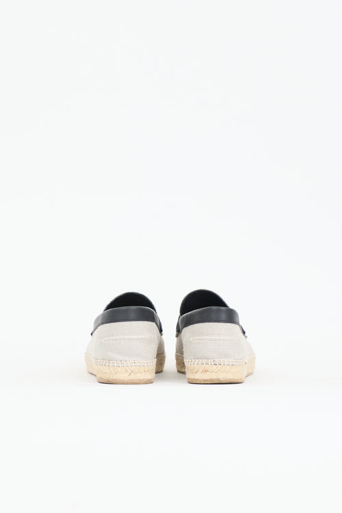 Hermès Canvas Trip Espadrille Flat