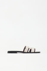 Hermès Canvas Oran Sandal