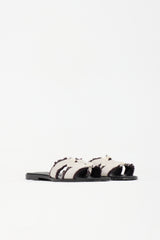 Hermès Canvas Oran Sandal