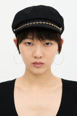 Hermès Cashmere Deauville Chain Hat