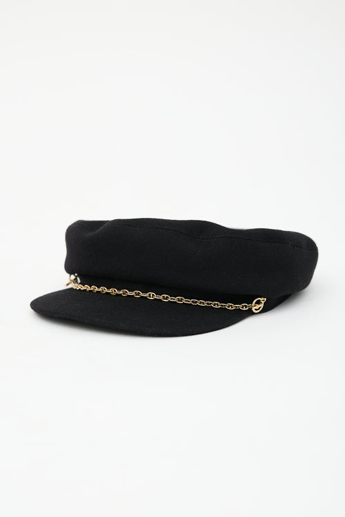 Hermès Cashmere Deauville Chain Hat