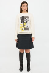 Hermès Cashmere Floral Sweater