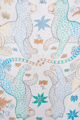 Hermès Cashmere & Silk Les Léopards 140 Shawl