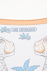 Hermès Cashmere & Silk Les Léopards 140 Shawl