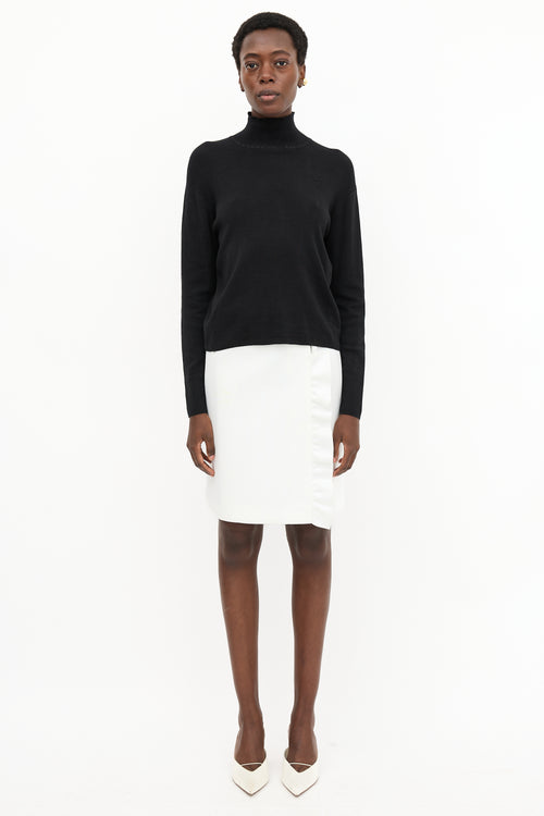 Hermès Cashmere & Silk Logo Sweater