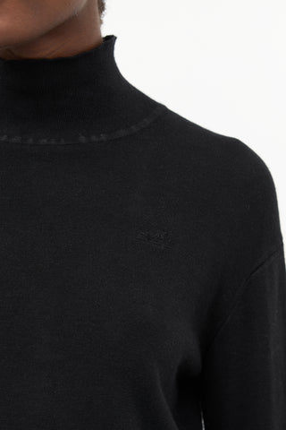 Hermès Cashmere & Silk Logo Sweater