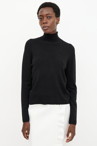 Hermès Cashmere & Silk Logo Sweater