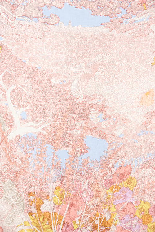 Hermès Cashmere & Silk Retour à la Nature 140 Scarf