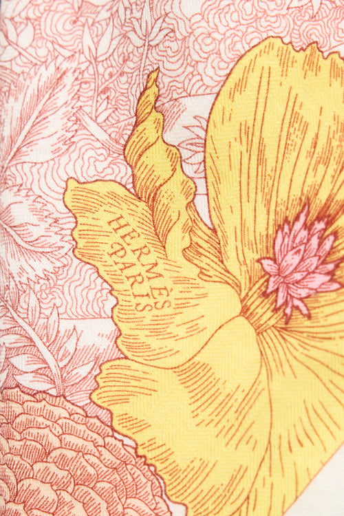 Hermès Cashmere & Silk Retour à la Nature 140 Scarf