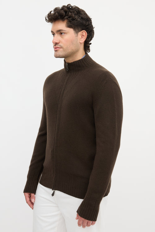 Hermès Cashmere Zip Sweater