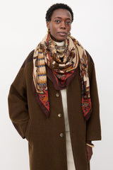 Hermès Cashmere & Silk Kachinas 140 Shawl