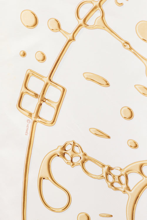 Hermès Silk Cheval Fusion 90 Scarf