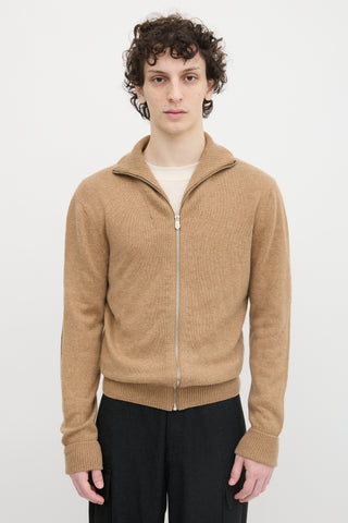 Hermès Cashmere Chain D'Ancre Zip Sweater
