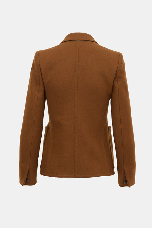 Hermès Cashmere Patch Pocket Blazer