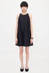 Hermès Cashmere Twill Shift Dress