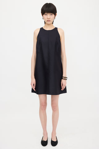 Hermès Cashmere Twill Shift Dress