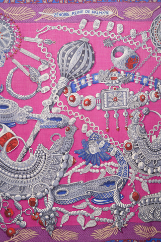 Hermès Cashmere Zénobie Reine De Palmyre 140 Scarf
