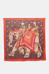 Hermès Cashmere & Silk Beloved India 140 Scarf