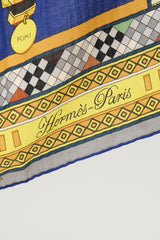 Hermès Cashmere & Silk Colliers de Chien 140 Shawl