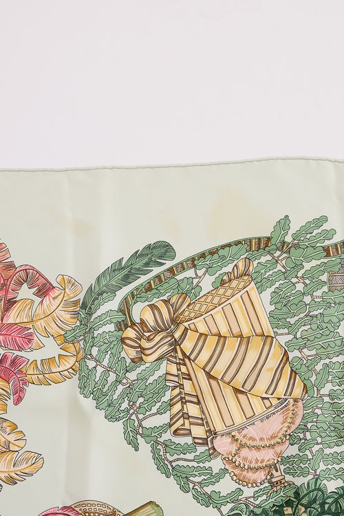 Hermès Silk Chapeau Scarf