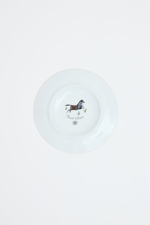 Hermès Multi Cheval D'Orient Cup & Saucer Set