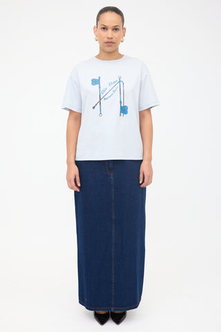 Hermès Clic Clac Printed T-Shirt