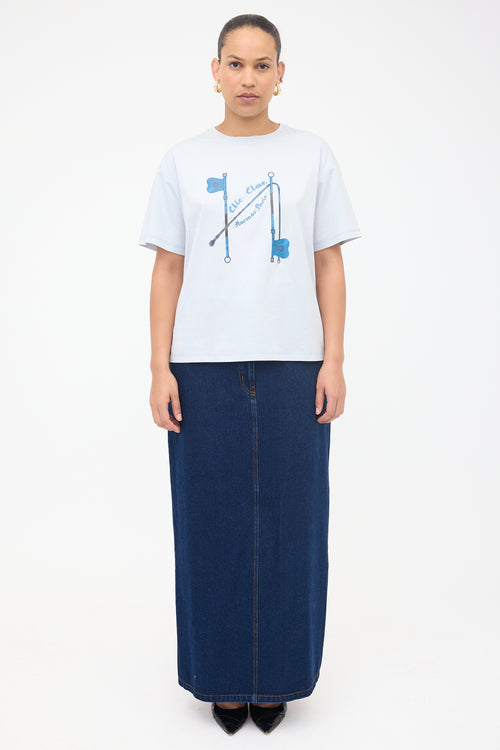 Hermès Clic Clac Printed T-Shirt