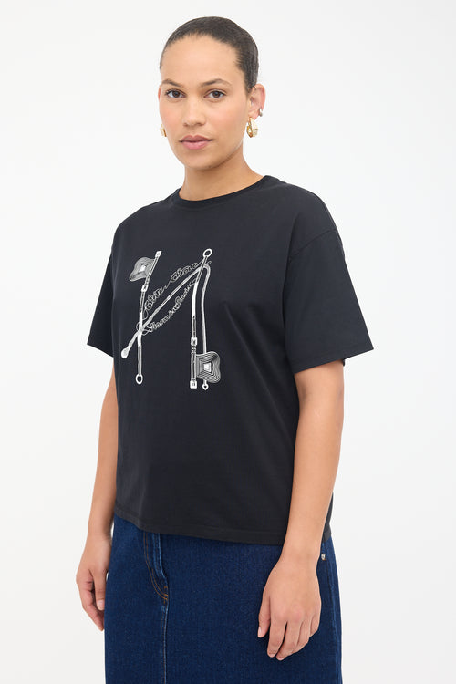 Hermès Clic Clac Printed T-Shirt