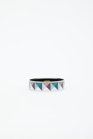 Hermès Clou En Trompe L'Oeil Bangle