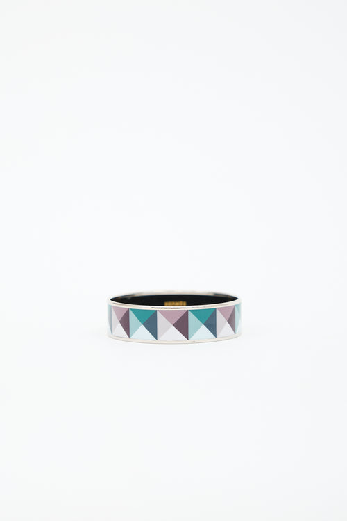 Hermès Clou En Trompe L'Oeil Bangle