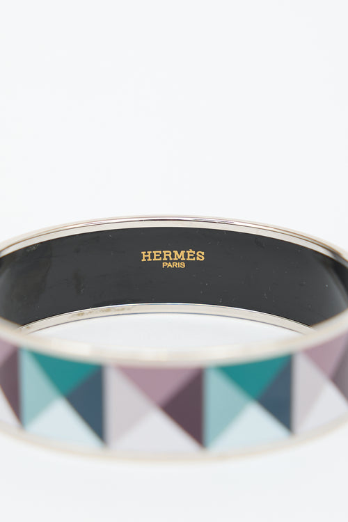 Hermès Clou En Trompe L'Oeil Bangle