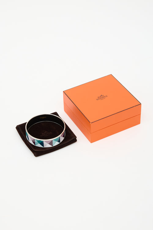 Hermès Clou En Trompe L'Oeil Bangle