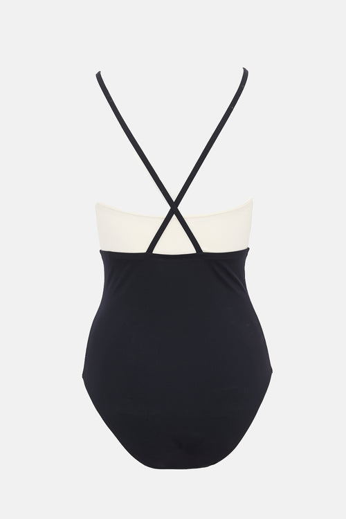Hermès Colour Block Swimsuit
