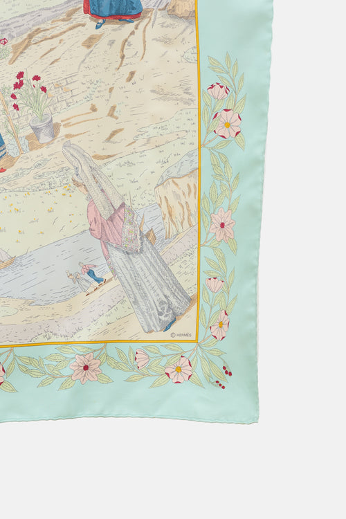 Hermès Costumes Des Departements Carré 90 Scarf