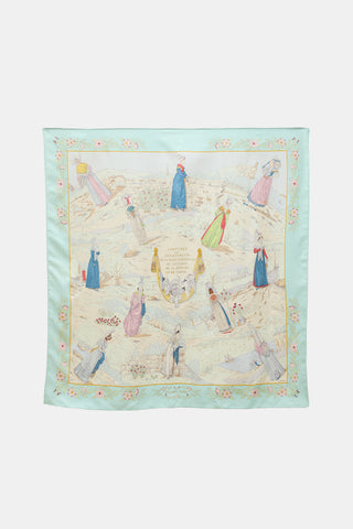 Hermès Costumes Des Departements Carré 90 Scarf