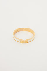 Hermès Craie & Gold Clic H Bracelet