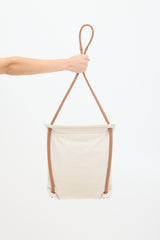 Hermès Cream & Brown Canvas & Swift Leather Aline Grooming Bag