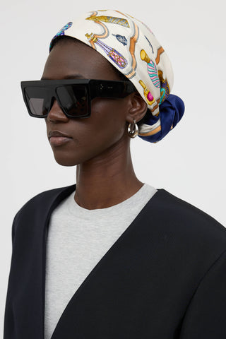 Hermès Silk Importe Le Flacon Scarf