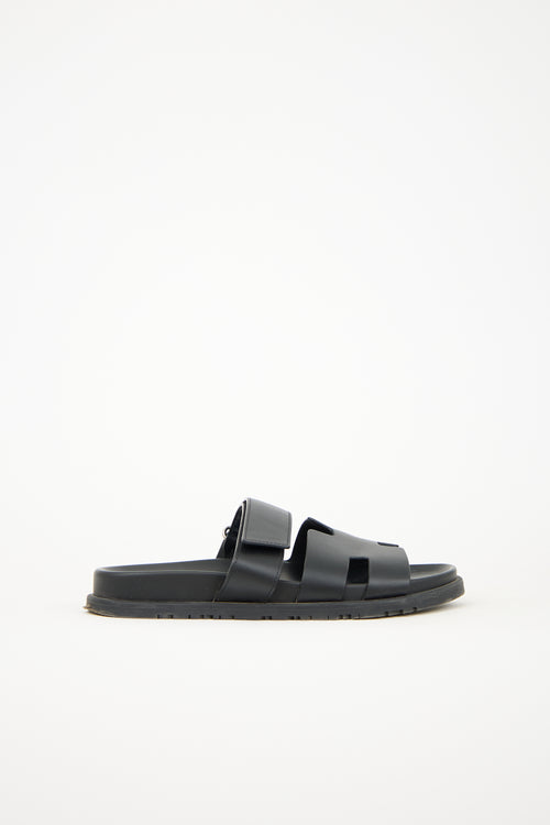 Hermès Leather Chypre Sandal